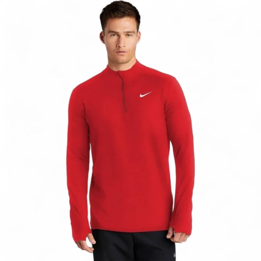 Nike Dri-FIT Running Element Quarter Zip Reflective Performance Sweater Men's